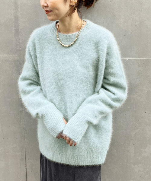 plage（プラージュ）の「《追加》Fur Nuance プルオーバー2（ニット
