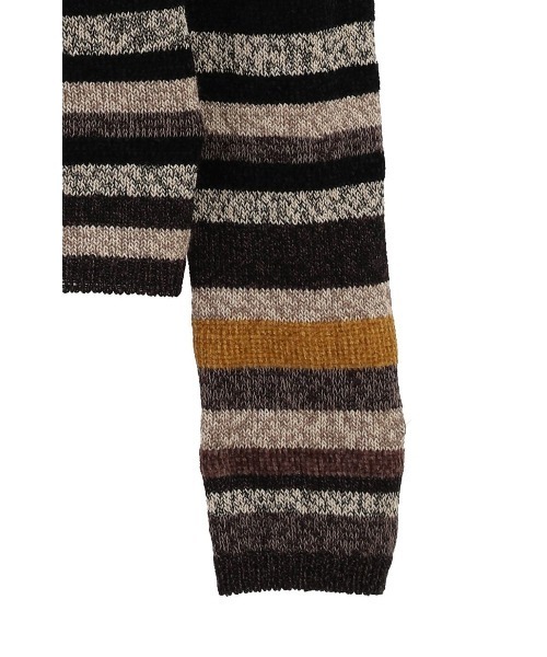 CLANE（クラネ）の「CLANE/クラネ/MOLE MIX BORDER KNIT TOPS（Tシャツ