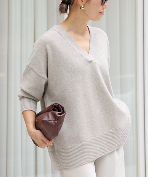 Deuxieme Classe（ドゥーズィエムクラス）の「*OLBIA Vネック プル