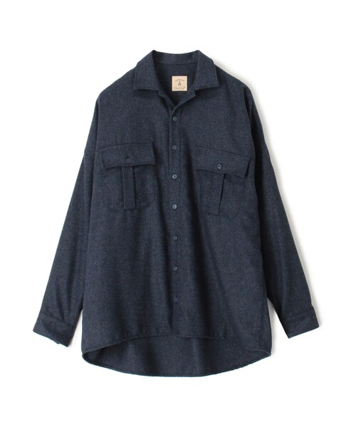 セール】【別注】GUY ROVER ポリエステルウール オーバーシャツ