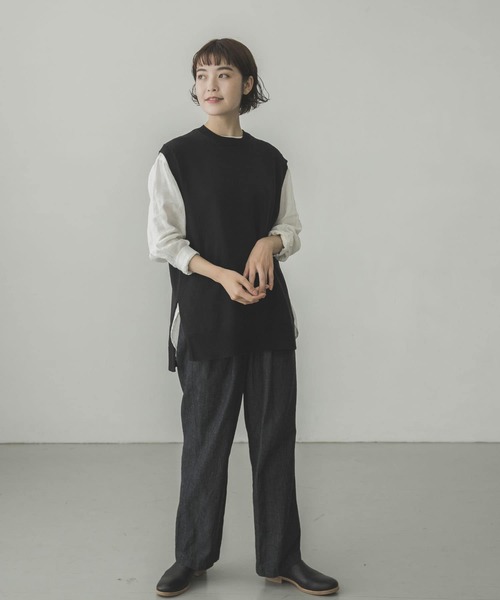 かぐれ（カグレ）の「コットンデニムイージーパンツ（その他パンツ