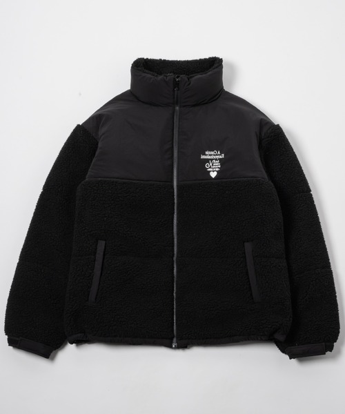 kaoyorinakami（カオヨリナカミ）の「connie boa jacket / コニーボア