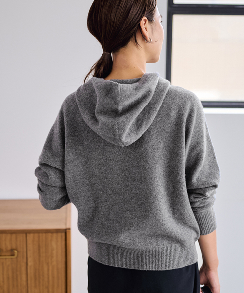 ≪追加≫圧縮ウールフードプルオーバー（ニット/セーター）｜FRAMeWORK
