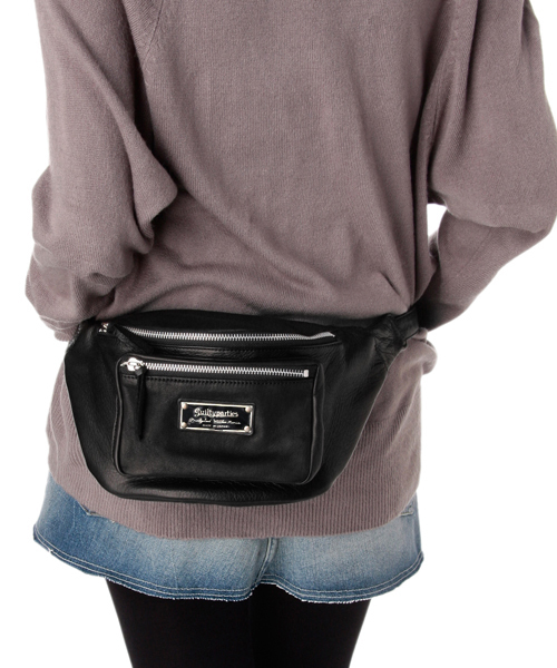 WACKO MARIA（ワコマリア）の「WACKO MARIA×PORTER LEATHER WAIST BAG