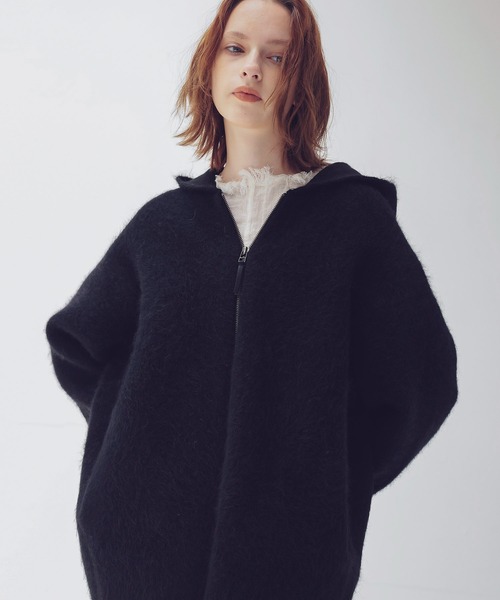 DRESSLAVE（ドレスレイブ）の「alpaca shaggy zip hoodie(アルパカ