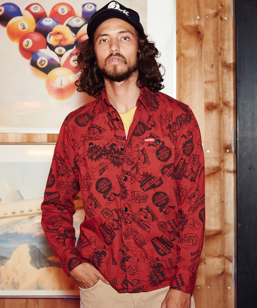 HYSTERIC GLAMOUR（ヒステリックグラマー）の「CW/CHLLY PUNKS総柄