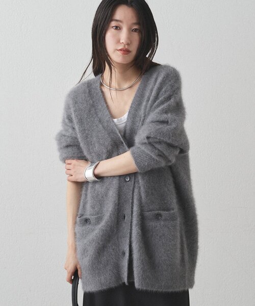 セール】FURカシミヤニットカーデ（ニット/セーター）｜LOUNGEDRESS
