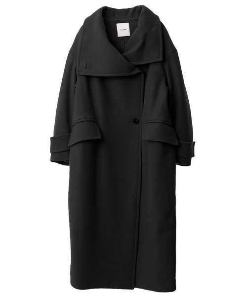 CLANE（クラネ）の「【CLANE(クラネ)】アップネックオーバーコート