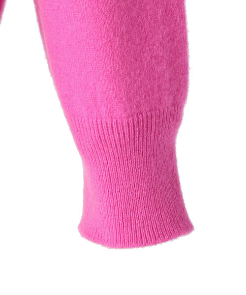 Drawer（ドゥロワー）の「Drawer 14Gカシミヤリブギャザークルーネック