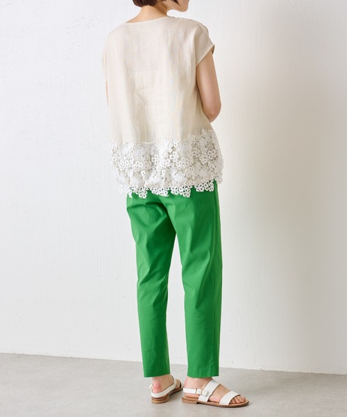 BEARDSLEY（ビアズリー）の「裾レースブラウス（シャツ/ブラウス