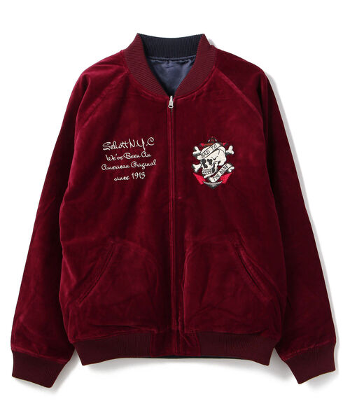 schott（ショット）の「Schott/ショット/VELVETEEN SOUVENIR JACKET