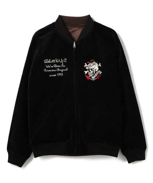 schott（ショット）の「Schott/ショット/VELVETEEN SOUVENIR JACKET