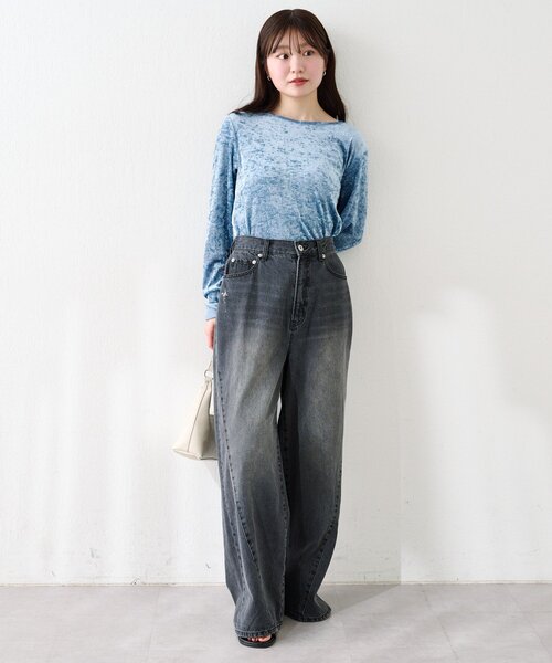 Kastane（カスタネ）の「【新色追加/7色展開】スタッズベロアプル