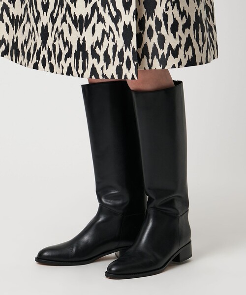 セール】バックジップ ロングブーツ（ブーツ）｜UNITED ARROWS