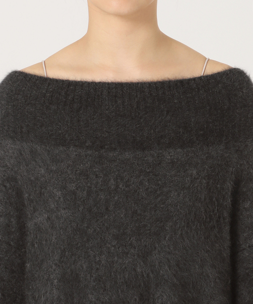 Noble（ノーブル）の「ファーニットオフショルプルオーバー（ニット