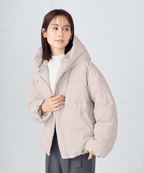 COMME CA ISM（コムサイズム）の「フーデッドショートダウン（ダウン