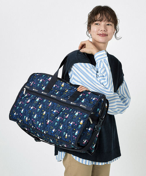 LeSportsac（レスポートサック）の「DELUXE LG WEEKENDER ミッフィー
