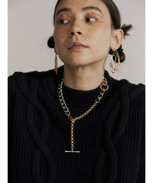 UN3D.（アンスリード）の「ケーブルボリュームニット（ニット/セーター