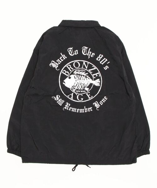 セール】BRONZE AGE / ワッシャー加工入り ナイロン コーチジャケット