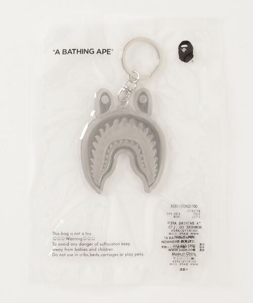 A BATHING APE（アベイシングエイプ）の「SHARK REFLECTIVE KEYCHAIN M