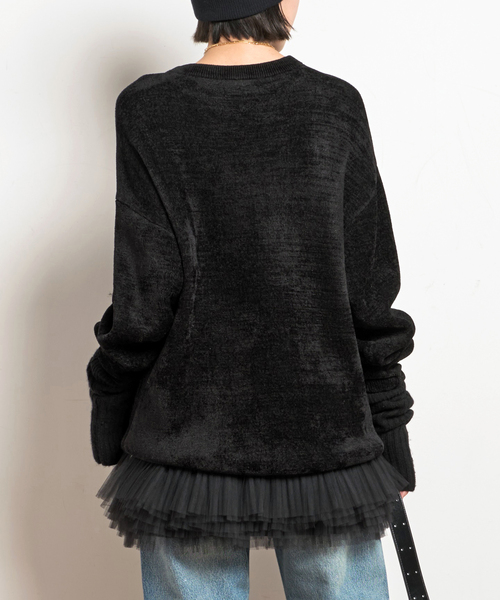 ベロアニット（ニット/セーター）｜AP STUDIO（エーピーストゥディオ