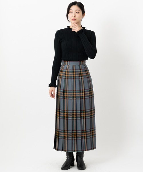 ONeil of Dublin オールプリーツマキシ キルトスカート 93cm（スカート