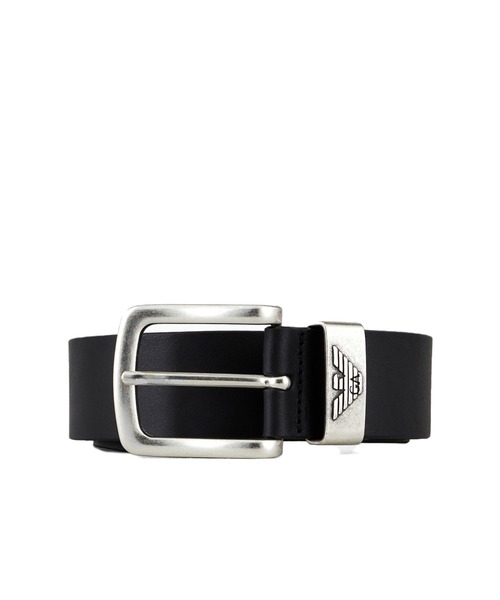 エンポリオ アルマーニ】ベルト レザー製 ロゴバックル（ベルト