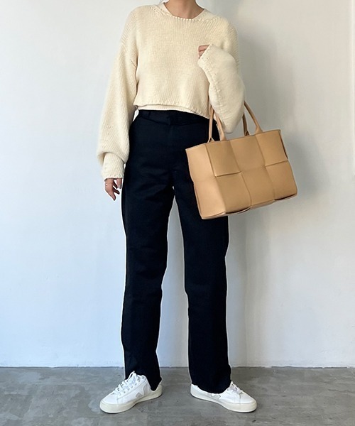 ETRE TOKYO（エトレトウキョウ）の「ツーピースクロップドニット