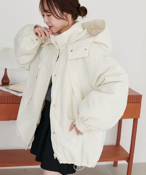 セール】中綿モンスターショートコート（ダウンジャケット/コート