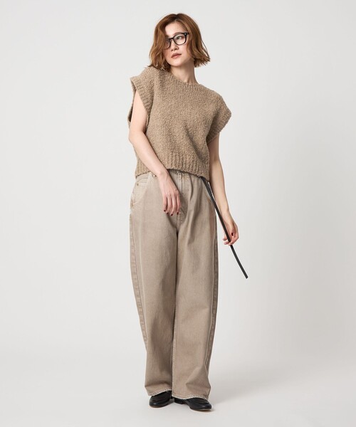 conte（コンテ）の「【別注】＜upper hights for conte＞ベージュ