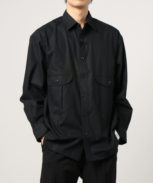 SAFARI SHIRT / ドライコットン アウトポケット サファリシャツ