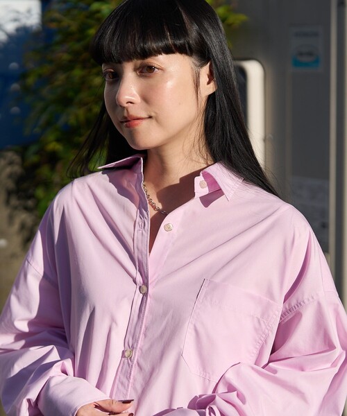 FREAK'S STORE（フリークスストア）の「袖リボン ビッグシャツ（シャツ