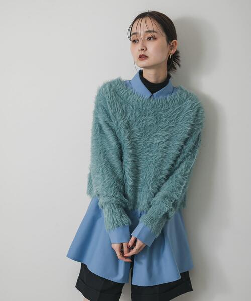セール】ミックスシャギーセーター（ニット/セーター）｜SENSE OF