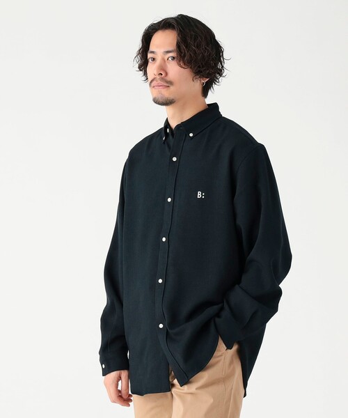 セール】ポリエステル ツイル ボタンダウン シャツ（シャツ/ブラウス