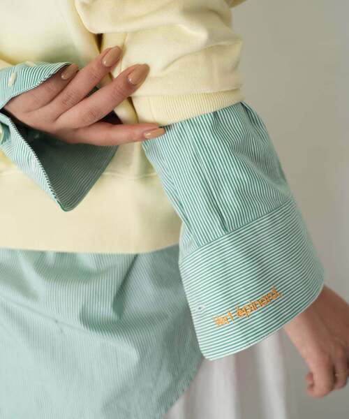 セール】《WEB限定/追加》HAPPYCOLOR SHIRT（シャツ/ブラウス）｜SLOBE