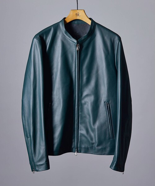 tk.TAKEO KIKUCHI（ティーケータケオキクチ）の「◇ラムレザーシングル