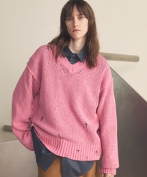 MAISON SPECIAL｜メゾン スペシャルのニット/セーター（ピンク/桃色系