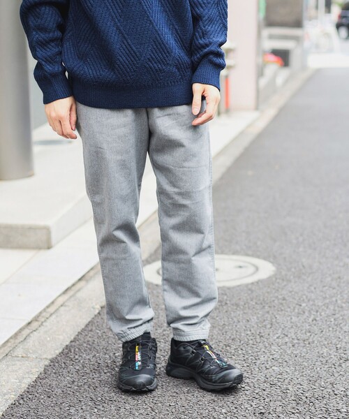 4色展開】スポーティ イージーパンツ（ストレッチ）（デニムパンツ