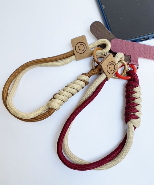 セール】スマイル スマートフォン リスト ストラップ / ハンド