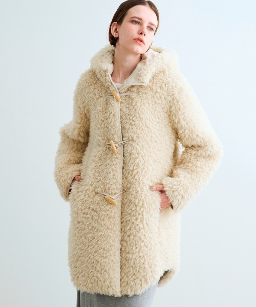 three dots（スリードッツ）の「エコペルファー モンスターダッフル