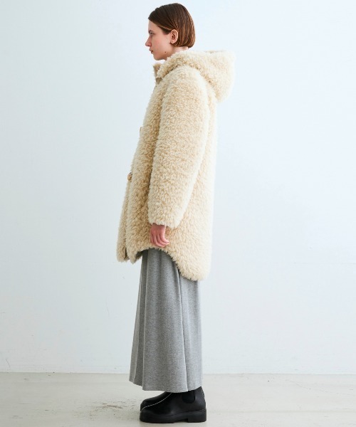 three dots（スリードッツ）の「エコペルファー モンスターダッフル