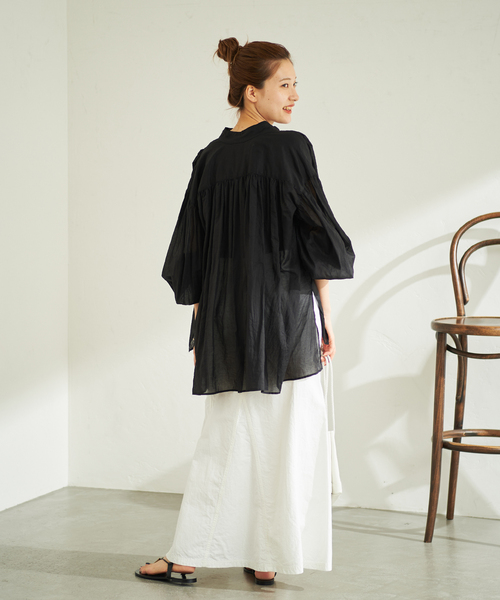 FRAMeWORK（フレームワーク）の「ボリュームギャザーブラウス（シャツ