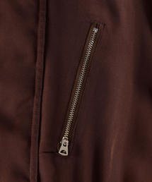 6（ロク）の「＜6(ROKU)＞BOA COLLAR ZIP COAT/コート（ミリタリー