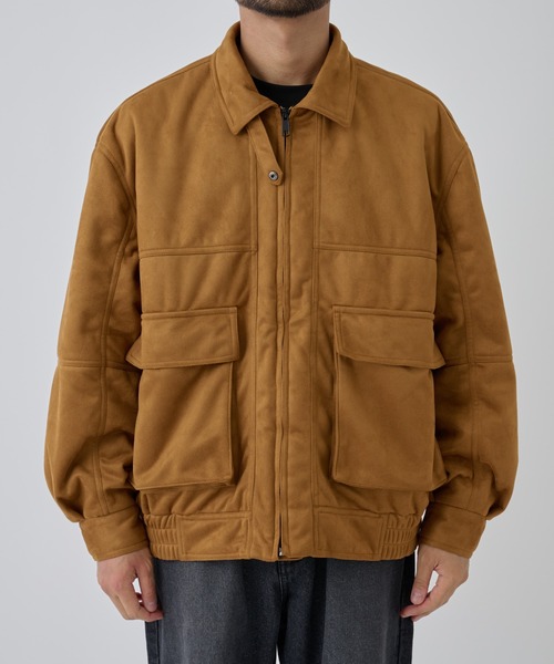 ヴィンテージレザーライクA2フライトジャケット（ブルゾン）｜COLONY