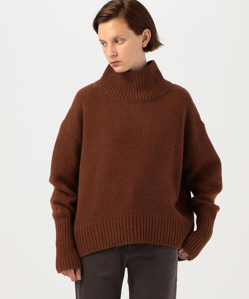 GALERIE VIE（ギャルリー ヴィー）の「□ファインウール ハイネック