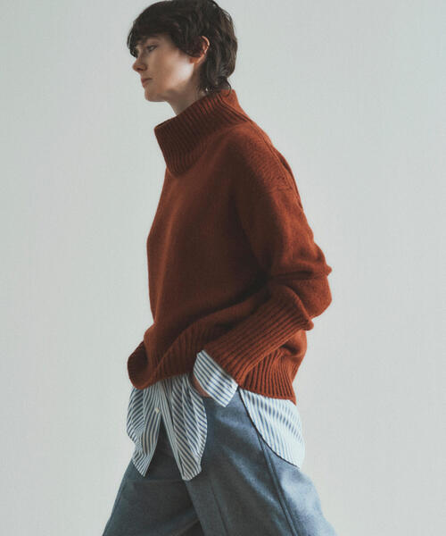 GALERIE VIE（ギャルリー ヴィー）の「□ファインウール ハイネック