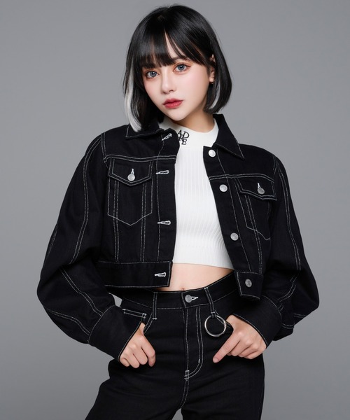 stitch denim jacket / ステッチデニムジャケット（デニムジャケット