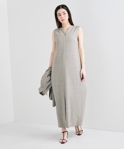 サマーツィードVカットワンピース（ワンピース）｜LE CERCLE par rope