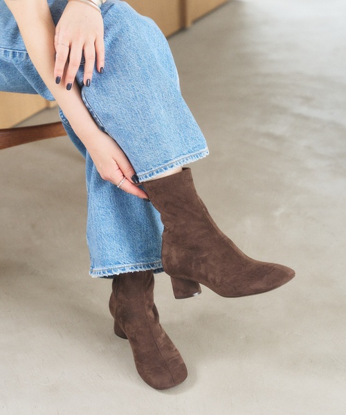 セール】《追加》4.5cmオブリークショートブーツ（ブーツ）｜LE TALON