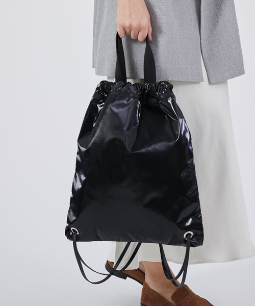 TH CITY KNAPSACK アップタウンブラックシャイン/ブラック（バック